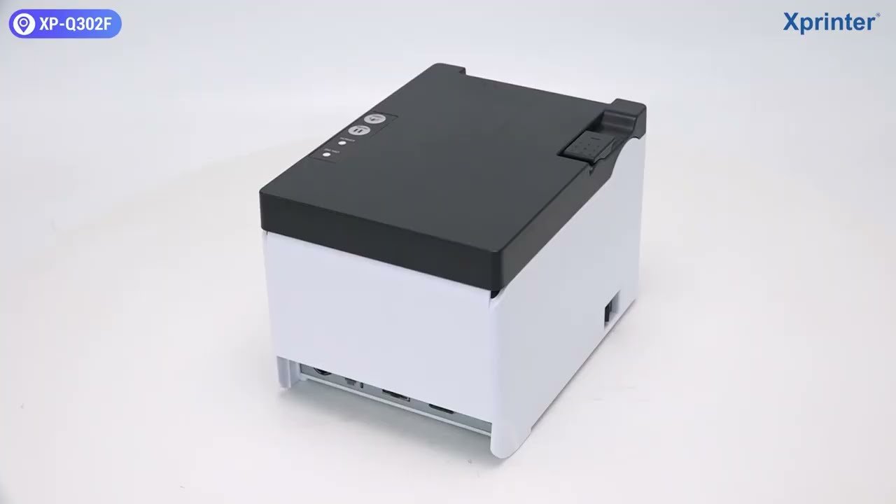 XPRINTER Heavy Duty - Barcode Receipt Printer with Auto Cutter- XP-Q302F